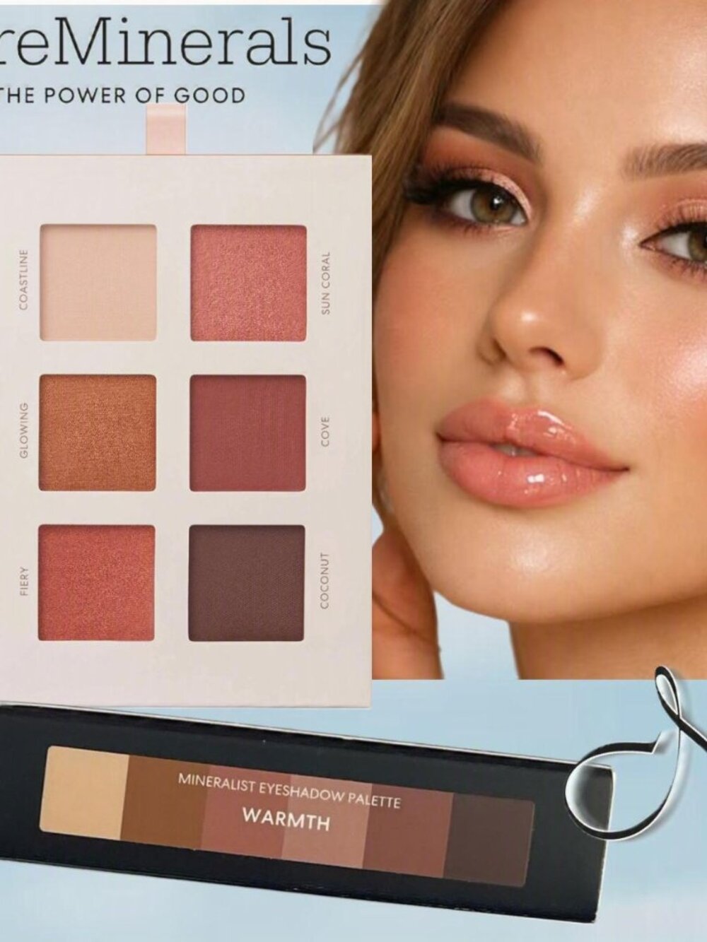 BareMinerals Mineralist Eyeshadow Palette* ~ Warmth (Creams & Bronze) NIB